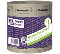 Avery Zweckform 4x Receipt Roll White 4000x Value Tokens Paper Receipts
