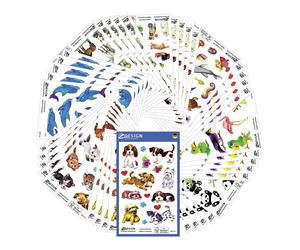 AVERY Zweckform 522 Sticker for Children (Stickers Children, Animals, Children's