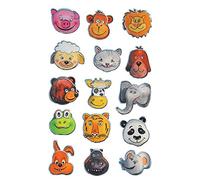 Avery Zweckform 53198 Children Sticker, 63 Special Material Tiergesichter
