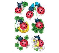 Avery Zweckform 53281 Decoration Decal, Ladybug, 12