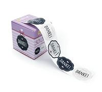 Avery Zweckform 56856 Thank You Sticker Roll, - 50 Stickers in Dispenser Box)