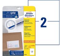 AVERY Zweckform 6176 Universal Etiketten (50 plus 10 Klebeetiketten extra, 210x1