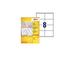 Avery Zweckform 800 Labels for Copiers 105x70 mm Monochrome