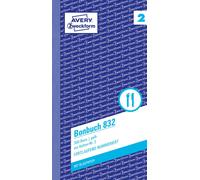 AVERY Zweckform 832 Candy Book (105 x 198 mm, 300 Bons, with Waiter's No. 2, wit