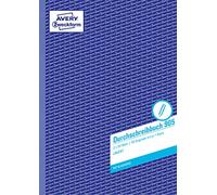 Avery Zweckform 905 Duplicate Book 2 x 50 Pages A4 Lined (German Text)