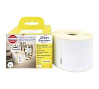 AVERY Zweckform A1933088 Weatherproof Film Labels (300 Waterproof Stickers, 59 x 102 mm, Dymo LabelWriter Compatible, Heavy Duty, Writeable, Permanent, Self-Adhesive) 1 Roll, Wh