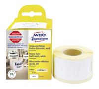 AVERY Zweckform A1976411 1 Roll White Super Strong Self-Adhesive Foil Labels (25 x 54 mm, Compatible with Dymo LabelWriter, Equivalent to 1976411, Heavy Duty, Permanent Adhesive)