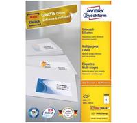 Avery Zweckform A4 105x148 Mm Stickers