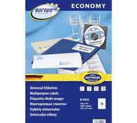 Avery Zweckform e100 ELA022 Labels 105x57 mm 100 Sheets Laser Copy Inkjet