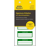 Avery Zweckform Eigentums-Etiketten Inventar-Etiketten Sticker Label Plate