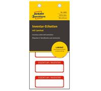 Avery Zweckform Eigentums-Etiketten Inventar-Etiketten Sticker With Laminate