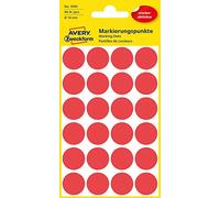 Avery Zweckform Etikett 18 mm Marking Point Red - Removable 96St
