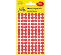 Avery Zweckform Etikett 8 mm Marker Point Red - Removable Wall Stickers - 416ST