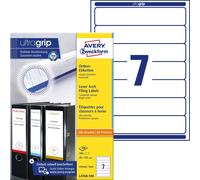 Avery-Zweckform L4760-100 Lever arch file labels White Paper 38x19...