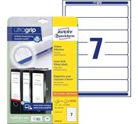 Avery Zweckform, L4760-25, Filing Labels, 25 Sheets, for Slim Ring Binders, like
