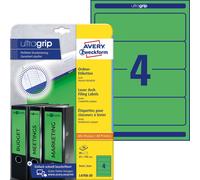 Avery Zweckform L4768-20 Folder Labels for Wide Folders Short e.g. for Leitz Elb