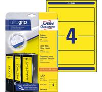 Avery Zweckform L4769-20 Folder Labels for Wide Folders Short e.g. for Leitz Elb