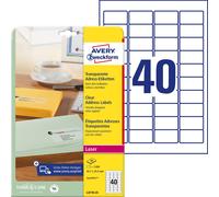 AVERY Zweckform L4770-25 Address Labels Printable Self-Adhesive for C6 Envelopes