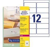 AVERY Zweckform L4772-25 Address Labels Printable Self-Adhesive for DIN Long Env