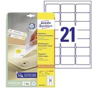 Avery Zweckform L6023REV-25 Removable Labels Company Labels to Identify Brochure