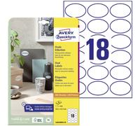 Avery-Zweckform L6024REV-25 All-purpose labels White Paper 63.5x42.3mm 450pk