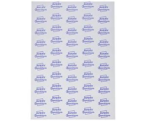 AVERY Zweckform L7103-25 Kraft Paper Labels (450 Stickers for Printing, 42.3 x 63.5 mm on A4, Self-Adhesive, Oval Recycled Labels, Sustainable Product Stickers), 25 Sheets, Natural Brown