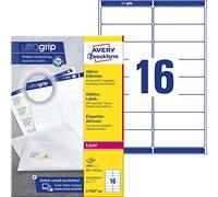 Avery L7162-250 addressing label Self-adhesive label White