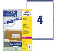 AVERY Zweckform L7169-100 Shipping Labels (400 Labels with Ultragrip, 99.1 x 139