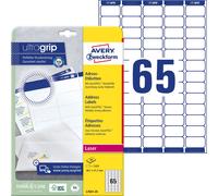 AVERY Zweckform L7651-25 Address Labels (1,625 Labels with Ultragrip, 38.1 x 21.