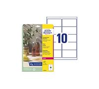 Avery Zweckform L7783-25 Crystal Clear Labels 96 x 50.8 mm