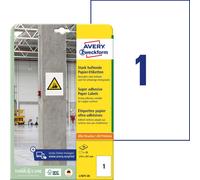 AVERY Zweckform L7877-20 Strong Adhesive Labels (20 Stickers, 210 x 297 mm on A4