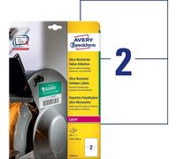 Avery Zweckform L7916 10 Ultra Poly Film Labels 99.1 x 139 MM (Pack of 40 (Pack