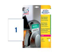 Avery Zweckform L7917 10 Ultra Poly Film Labels (Pack of 10 Sheets, 210 x 297 mm