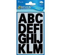 Avery Zweckform Letter Writing Univers Bold 71pt Black Polyester self Adhesive Borders 26Etik.