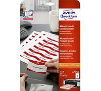 Avery Zweckform Pockets Panels 90 x 54 mm White