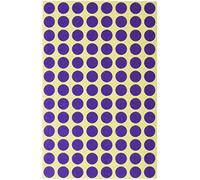 Avery Zweckform Self-Adhesive Marking Dots, Diameter: 8 mm Single Purple