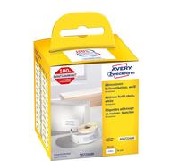 Avery Zweckform White 520 Items 89 x 36 mm White 89 x 36 mm 520 Items