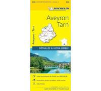Aveyron, Tarn - Michelin Local Map 338 : Map
