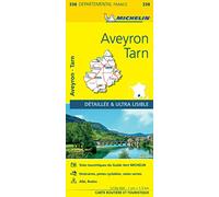 Aveyron, Tarn - Michelin Local Map 338: Map