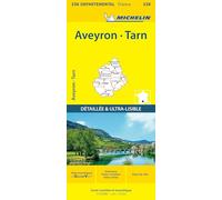 Aveyron, Tarn - Michelin Local Map 338: Map