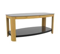 Affinity Real Curved Wood Coffee Table