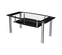 AVF 110cm x 60cm Coffee Table in Black | Size: 1 Pack AVF Black 1 Pack
