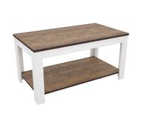 AVF Whitesands FT90WSSW Coffee Table - Wood & White
