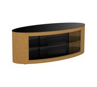 Avf Affinity Buckingham 1.1M Oval Tv Stand, For Tvs Up To 55" - Oak