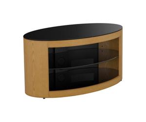Avf Affinity Buckingham 80Cm Oval Tv Stand, For Tvs Up To 40" - Oak
