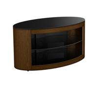 Avf Affinity Buckingham 80Cm Oval Tv Stand, For Tvs Up To 40" - Walnut