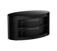 AVF Buckingham Plus 80cm Curved TV Stand, for TVs up to 40" in Black AVF Black