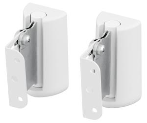 AVF AK55W Wall Mount Tilt & Swivel Speaker Bracket Pair - White, White