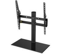 AVF B402BB 550 mm TV Stand with Bracket for up to 55" TVs - Black, Black