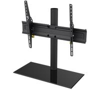 AVF B602BB 550 mm TV Stand with Bracket - Black, Black